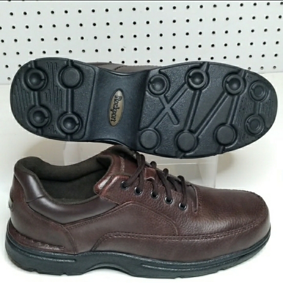 .Men's Rockport Walking Shoes Casual Oxfords Comfort Footbed Lace-up 10.5 US - Picture 11 of 13